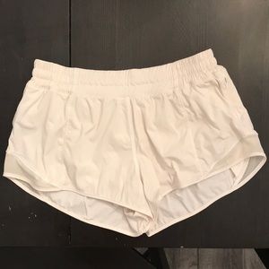 Lululemon White Shorts